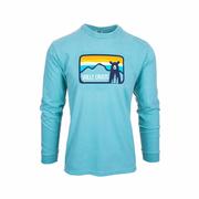 Valle Crucis Bear Long Sleeve T-Shirt: SEAFOAM