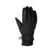 Men's C-Touch Knit Gloves: BLACK