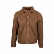 Men's Colt Flannel Lined Jacket: SADDLE