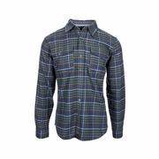 Men's Riley Plaid Flannel Shirt : HUNTER