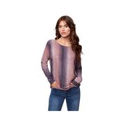 Women's Space Dye Ombre Sweater: PASTEL