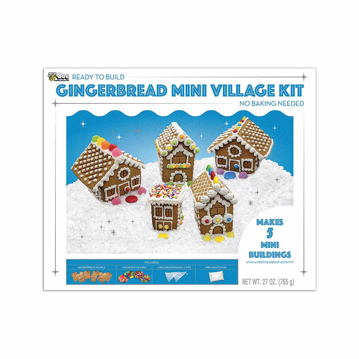  Gingerbread Mini Village Kit