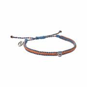 Luxe Seaside Braided Bracelet: COPPER_TEAL