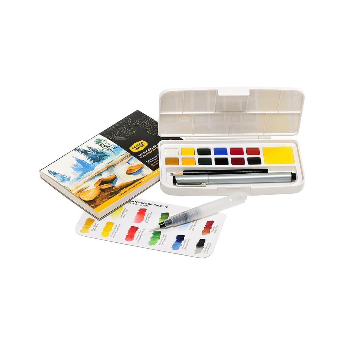  Backpacking Watercolor Kit