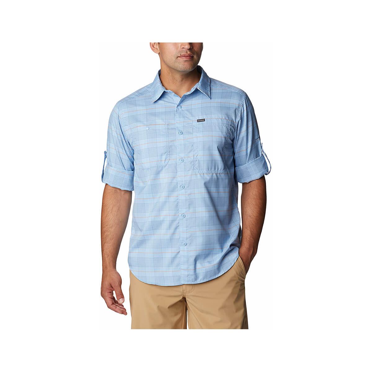  Men's Silver Ridge Utility Lite Plaid Long Sleeve Shirt