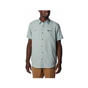 Men's Utilizer Printed Woven Short Sleeve Shirt: NIAGARA