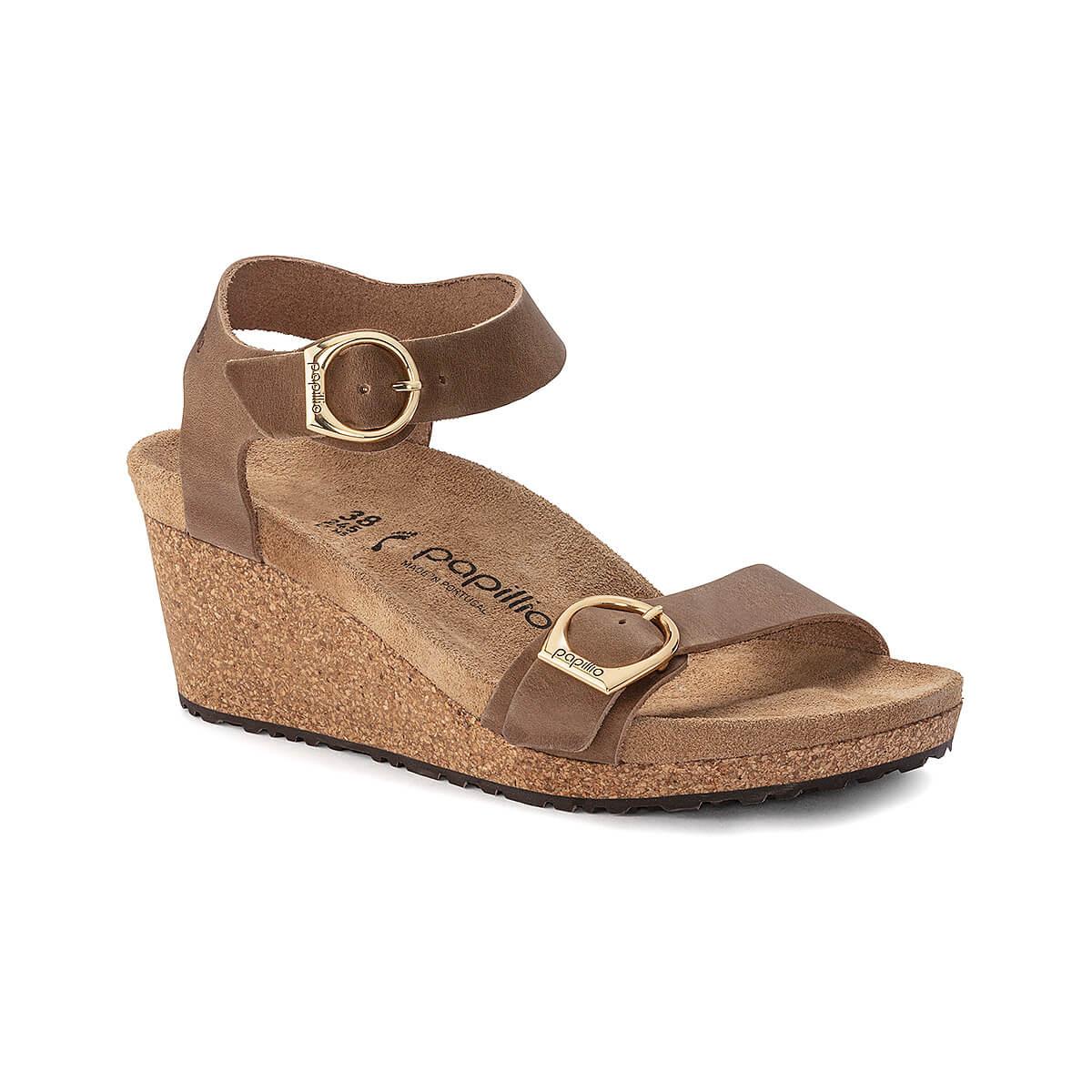  Women's Soley Limited Ring Buckle Wedge Sandals