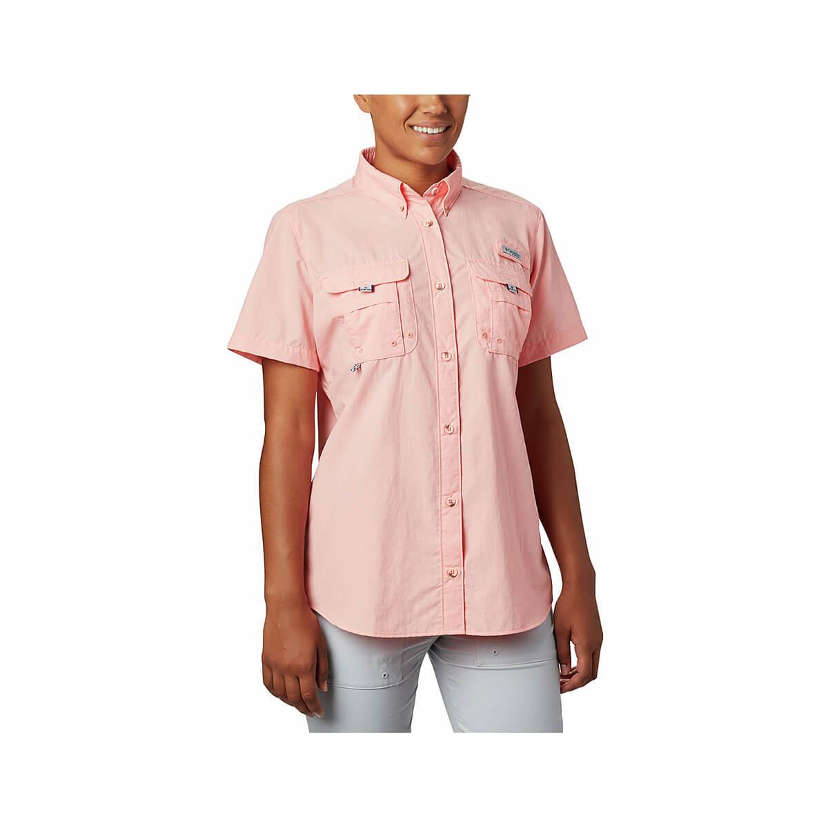  Women's Pfg Bahama Short Sleeve Shirt