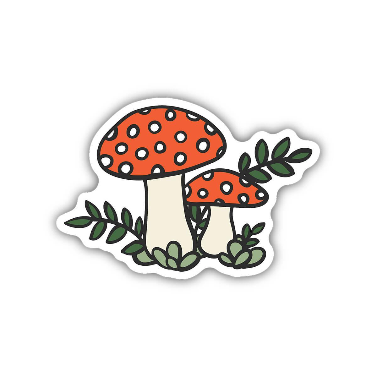 Mushrooms Sticker