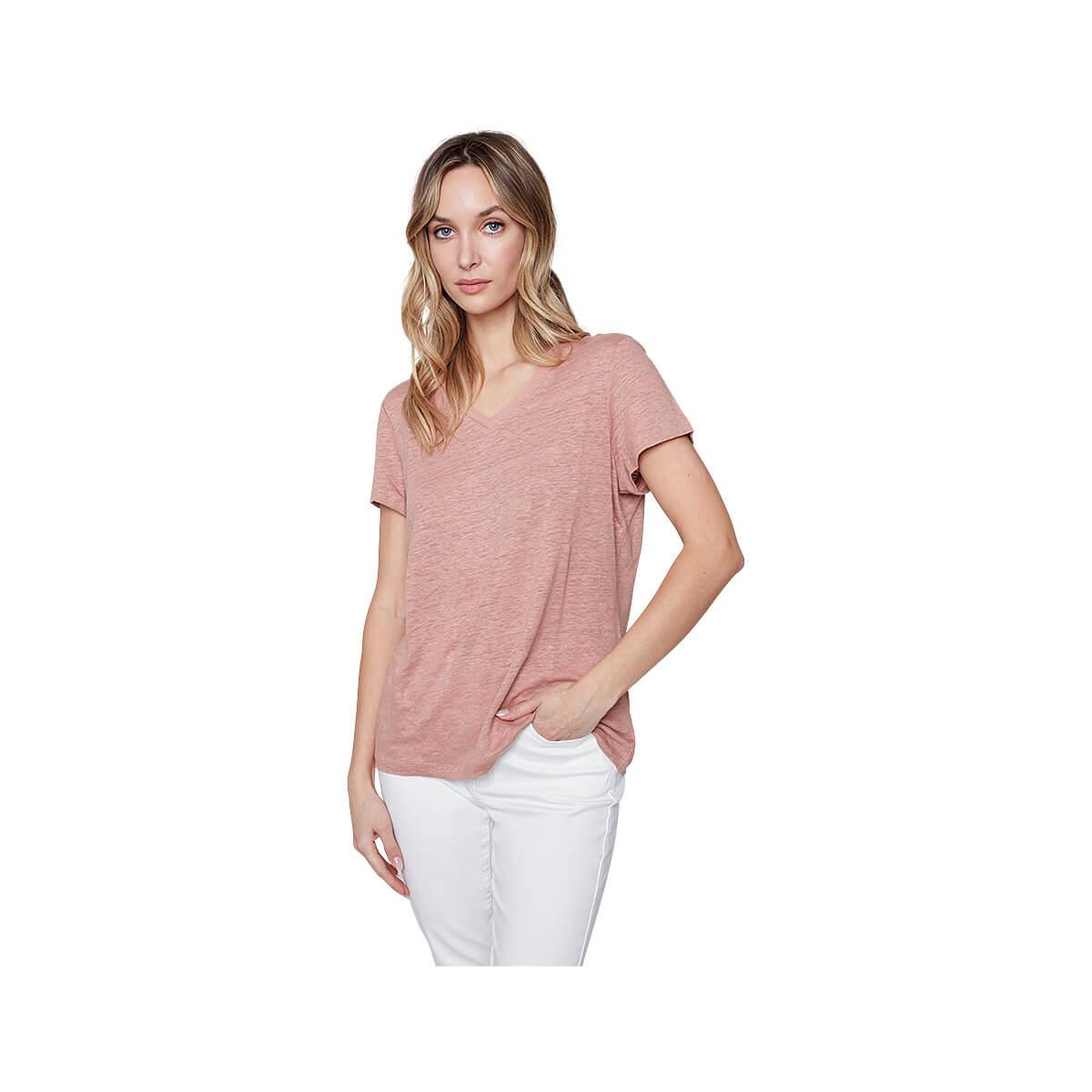  Women's Linen Jersey T- Shirt