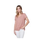 Women's Linen Jersey T-Shirt: NOUGAT
