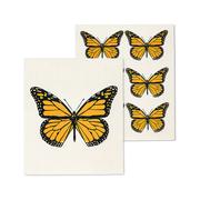Swedish Monarch Butterfly Dishcloths - 2 Pack