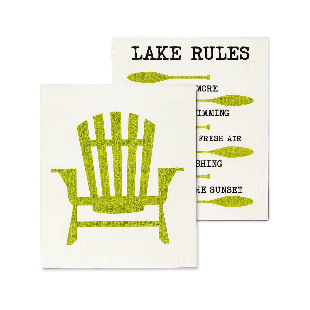  Swedish Chair Rules Dishcloths - 2 Pack
