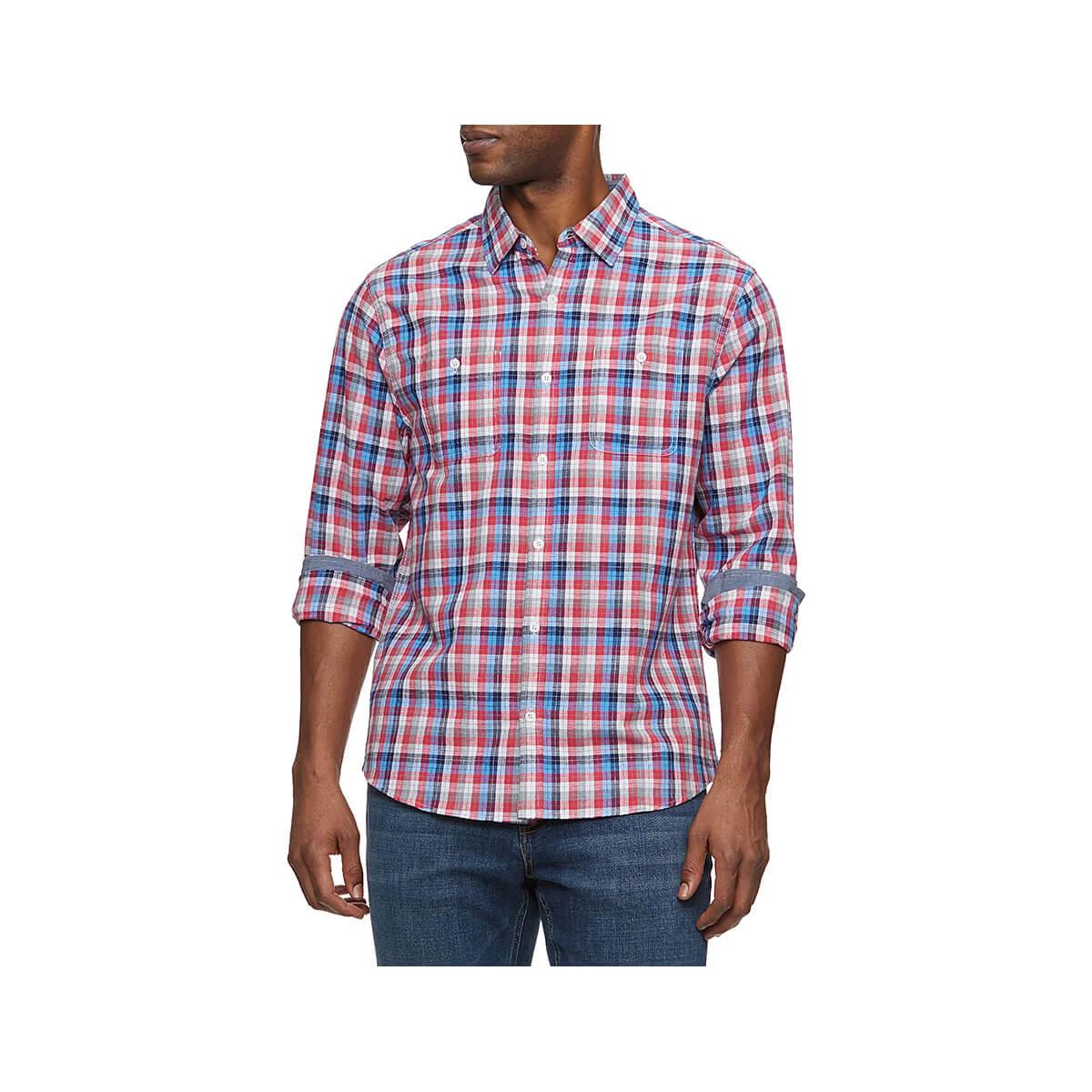  Men's Midvale Long Sleeve Double Pocket Shirt