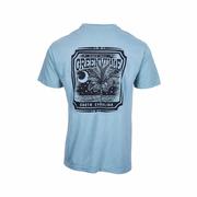 Greenville Starry Night Palmetto Moon Short Sleeve T-Shirt: BAYSIDE