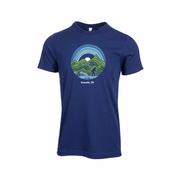 Knoxville Sasquatch Ridge Walk Short Sleeve T-Shirt: NAVY