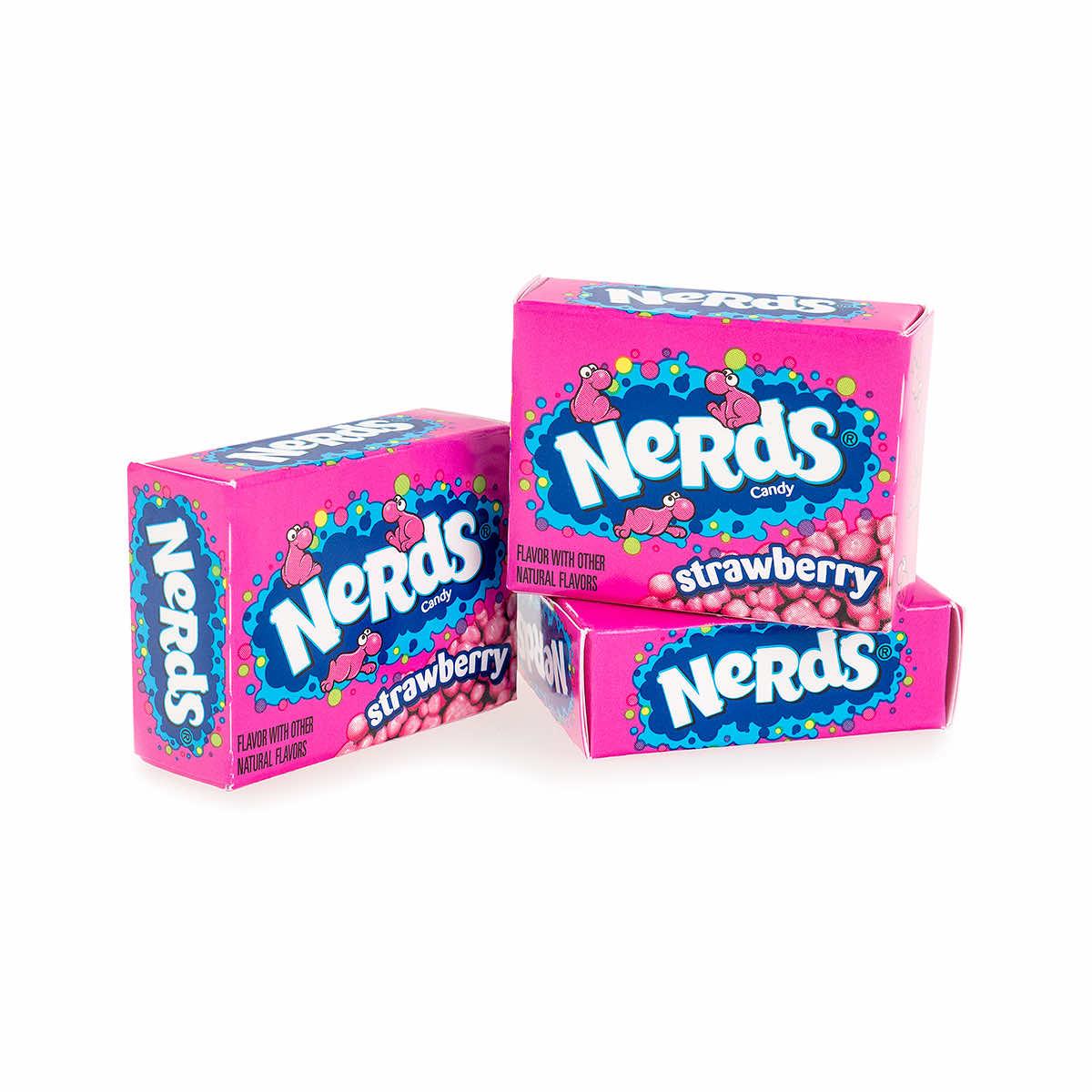 Strawberry Nerds Candy - 1 lb.