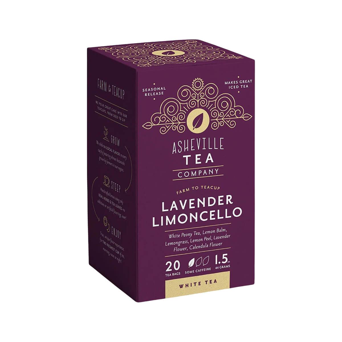  Lavender Limoncello Tea - 20 Tea Bag Box