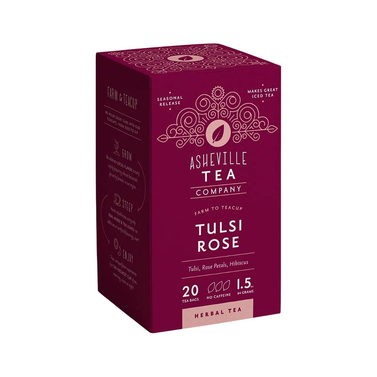  Tulsi Rose Tea - 20 Tea Bag Box