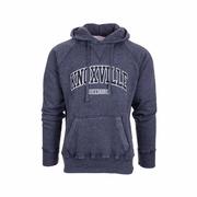 Knoxville Burn Wash Pullover Hoodie: CHARCOAL