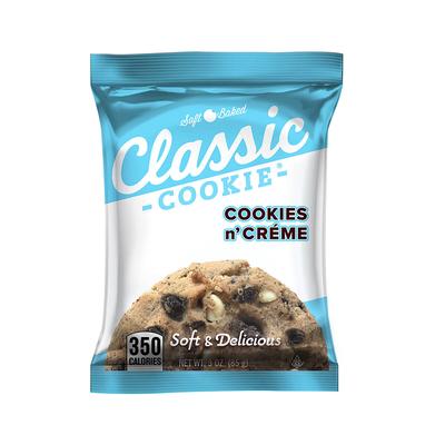 Classic Cookie Soft Baked Chocolate Chip Cookies made with Hershey's Mini  Kisses, 2 Boxes, 16 Individually Wrapped Cookies 
