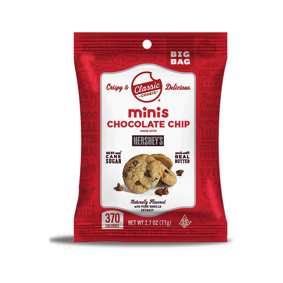  Chocolate Chip Crispy Minis Cookies - 2 Ounce