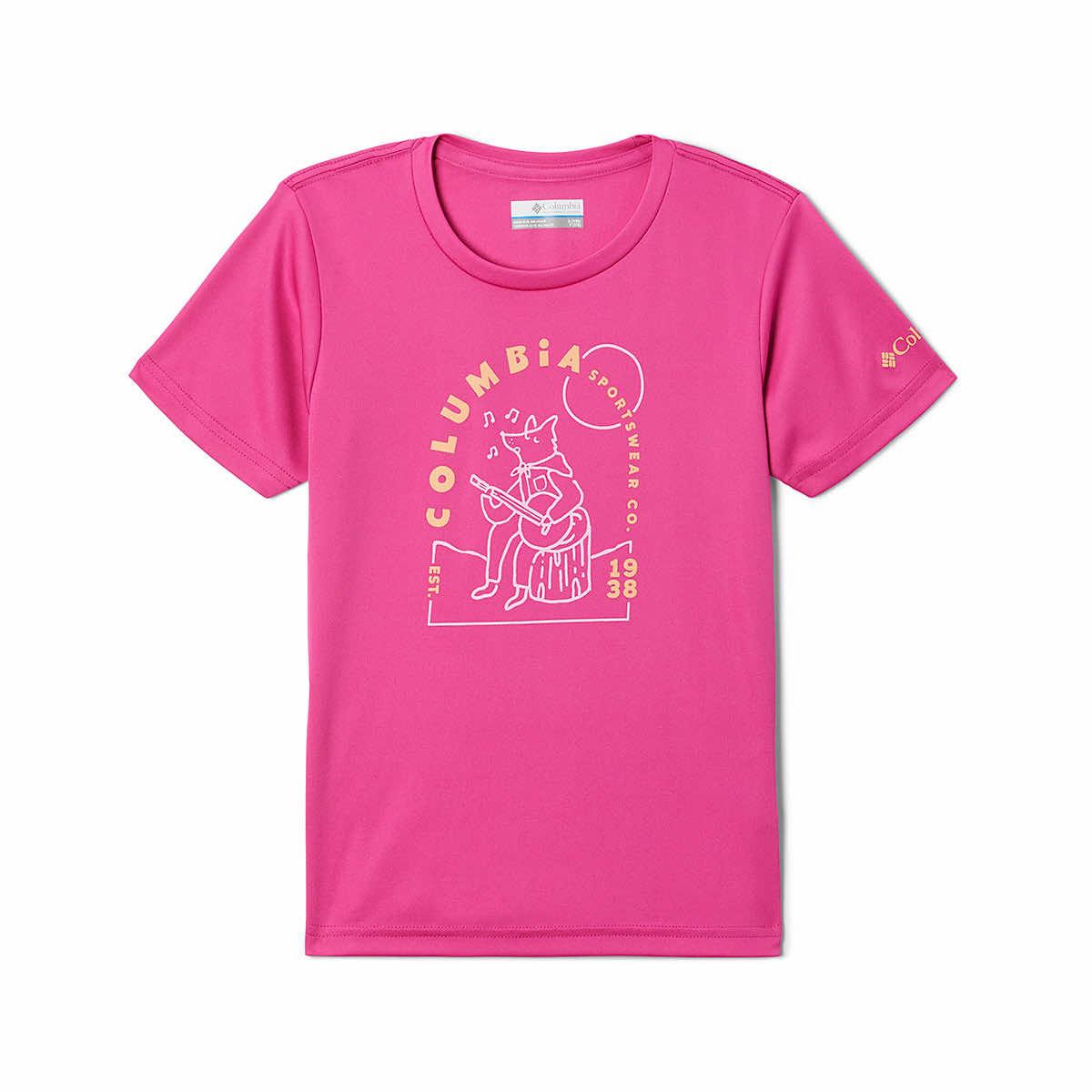  Girls ' Mirror Creek Short Sleeve T- Shirt