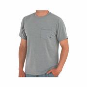 Men's Bamboo Flex Short Sleeve Pocket T-Shirt: HEATHER_GRAPHITE