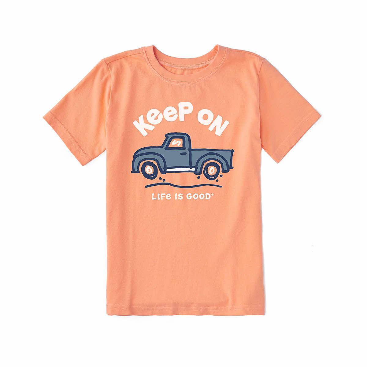 Kids' Keep On Truckin' Short Sleeve Crusher T-Shirt
