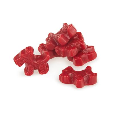 Red Licorice Scottie Dogs Candy - 1 lb.