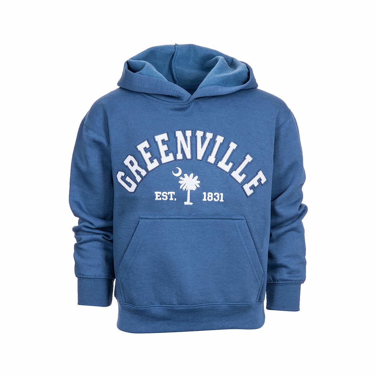  Kids ' Greenville Palm Tree Icon Applique Hoodie
