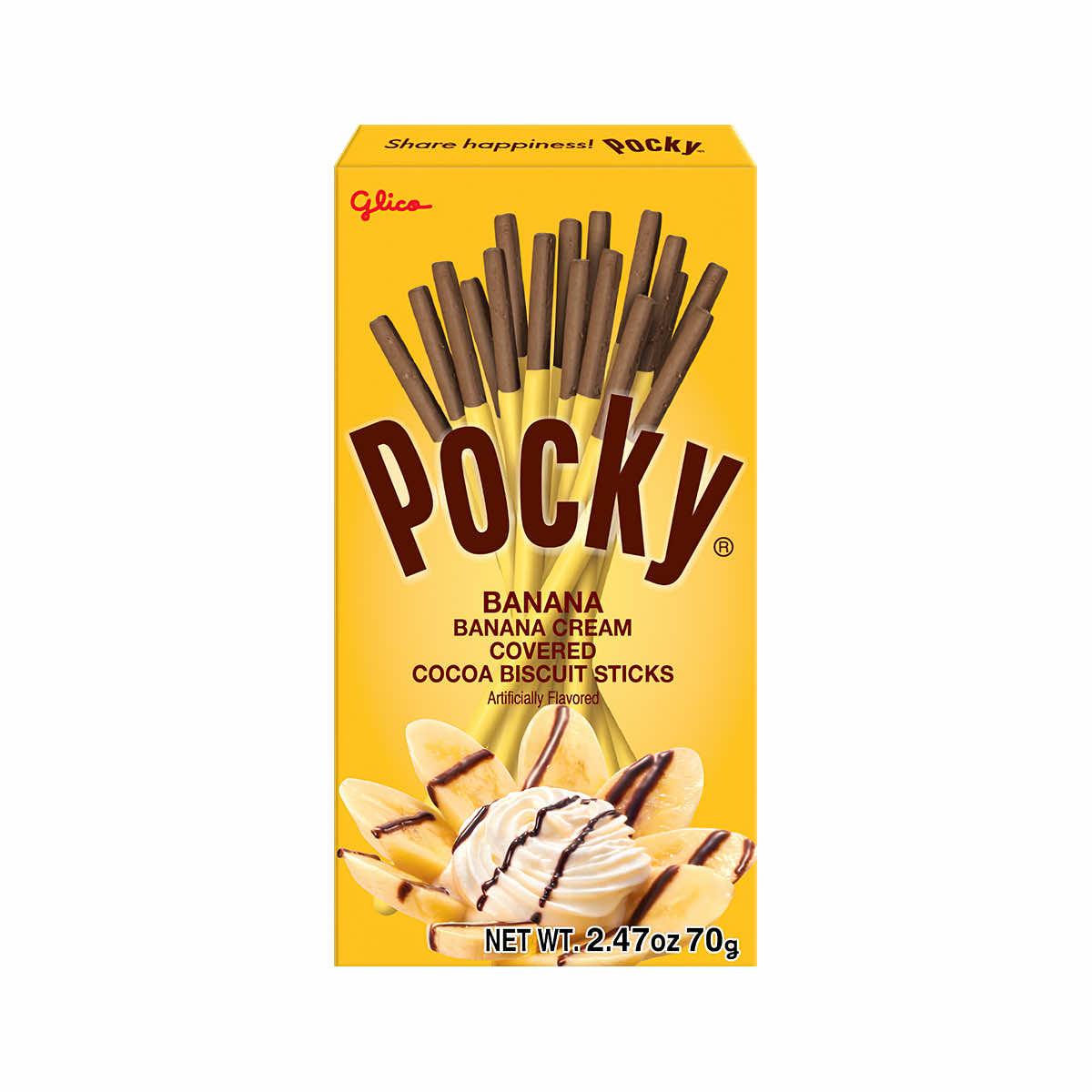 Pocky Chocolate Banana Cookie Stick Snack