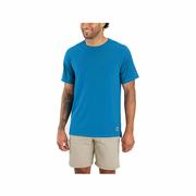 Men's Force Relaxed Fit Short Sleeve Lightweight T-Shirt: MARINE_BLUE