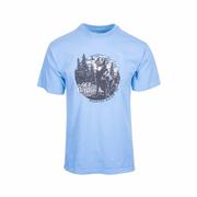 Winston-Salem Get Outside Illustrated Short Sleeve T-Shirt: BLUE_CRUSH