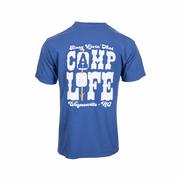 Mast General Store Waynesville Camp Life Short Sleeve T-Shirt: INDIGO