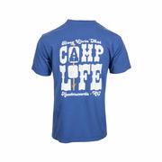 Mast General Store Hendersonville Camp Life Short Sleeve T-Shirt: INDIGO