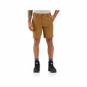 Men's Force Relaxed Fit Hybrid Shorts: CARHARTT_BROWN