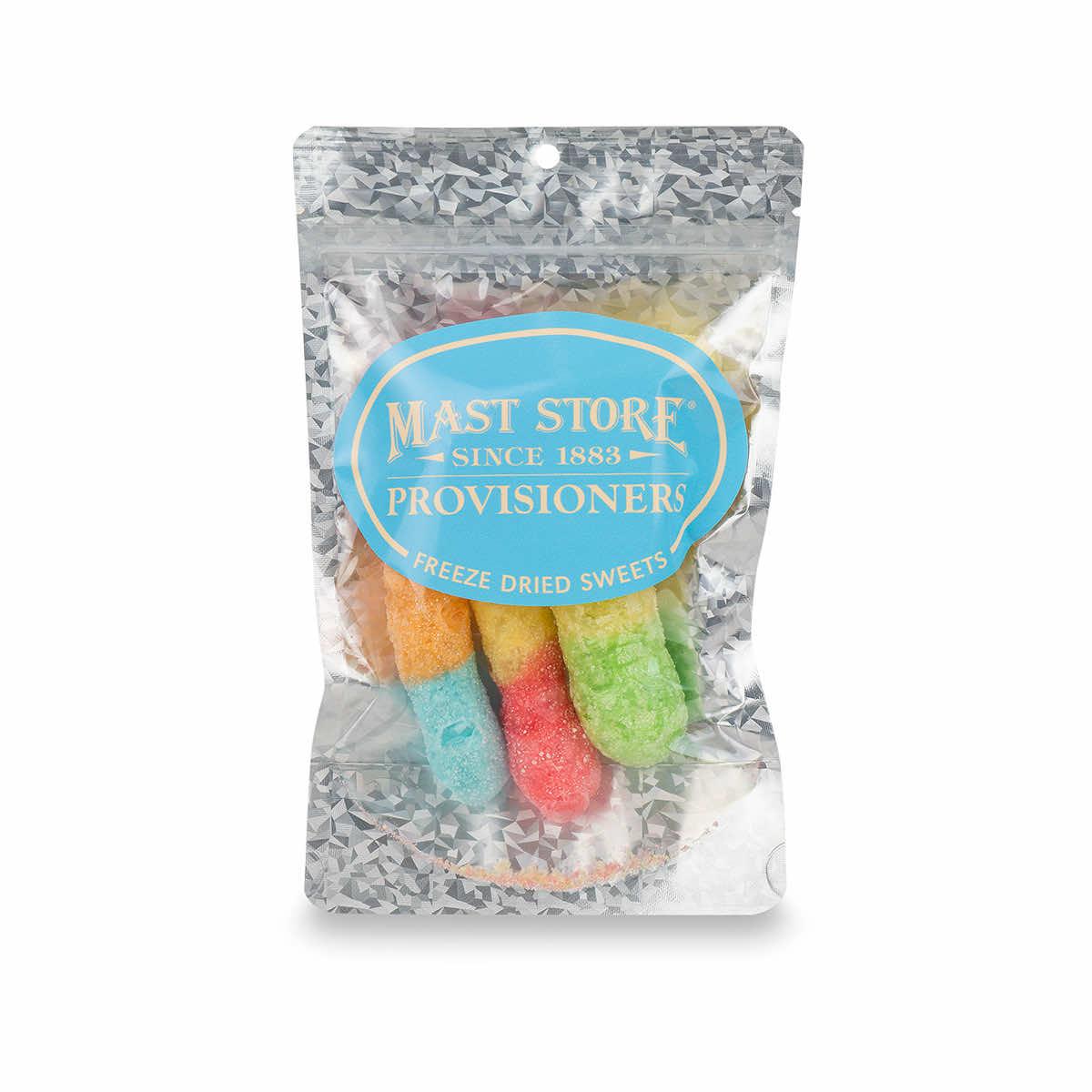  Mast Store Provisioners Freeze Dried Sour Gummi Worms Candy