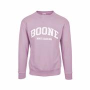 Boone Burn Wash Crew Sweatshirt: MAUVE