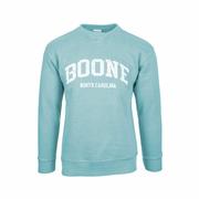Boone Burn Wash Crew Sweatshirt: SAGE
