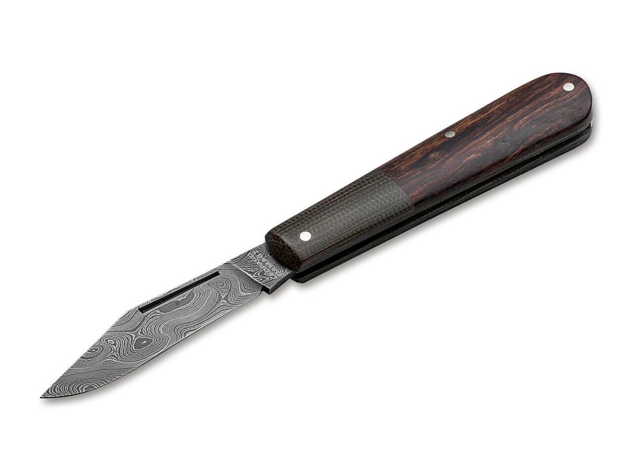  Barlow Integral Leopard- Damascus Knife