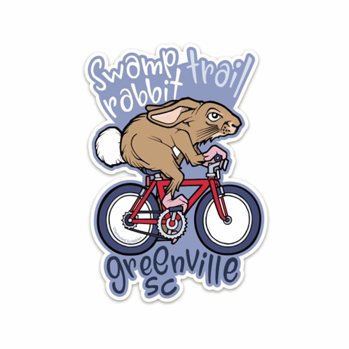 Greenville Swamp Rabbit Trail Magnet - 74715 DEFAULT L 