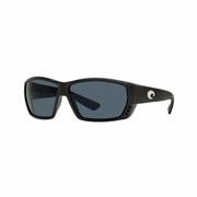 Tuna Alley 580P Sunglasses - Polarized Polycarbonate: MATTE_BLACK2GRAY