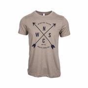 Winston Salem NC Arrows Short Sleeve T-Shirt: HEATHER_OLIVE