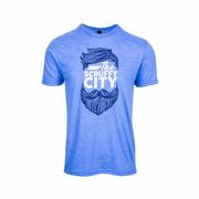 Knoxville Scruffy City Short Sleeve T-Shirt: HTR_ROYAL