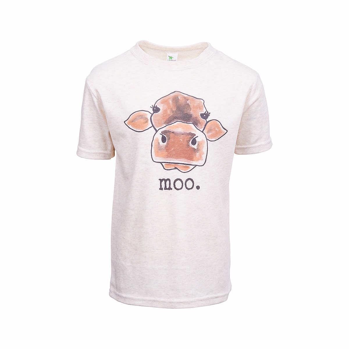  Kids ' Moo Short Sleeve T- Shirt