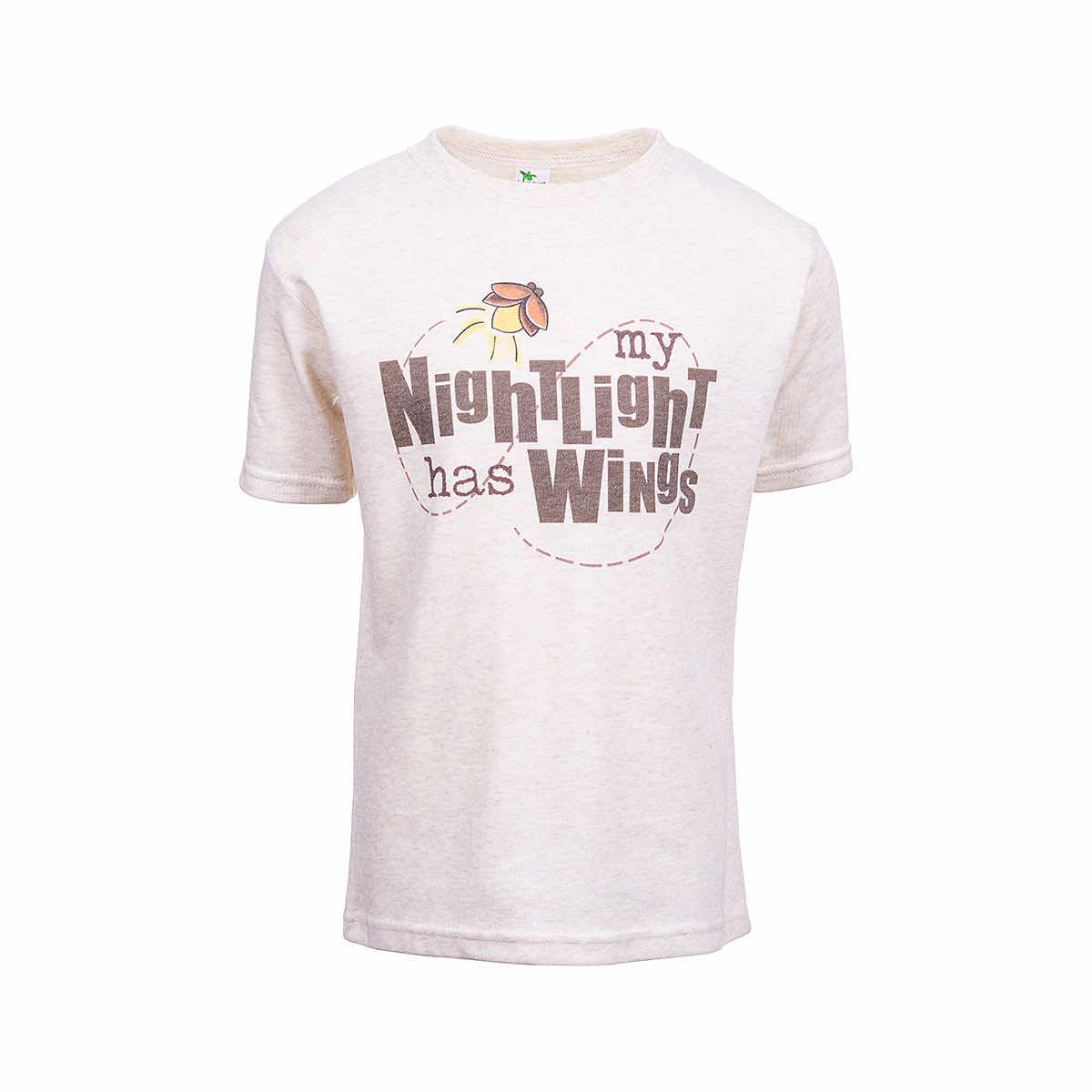  Kids ' My Nightlight Has Wings Short Sleeve T- Shirt