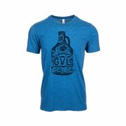 Greenville Growler Short Sleeve T-Shirt: BLUE