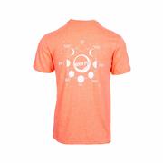 MoonPie Moon Phases Shirt Sleeve T-Shirt: HTR_ORANGE
