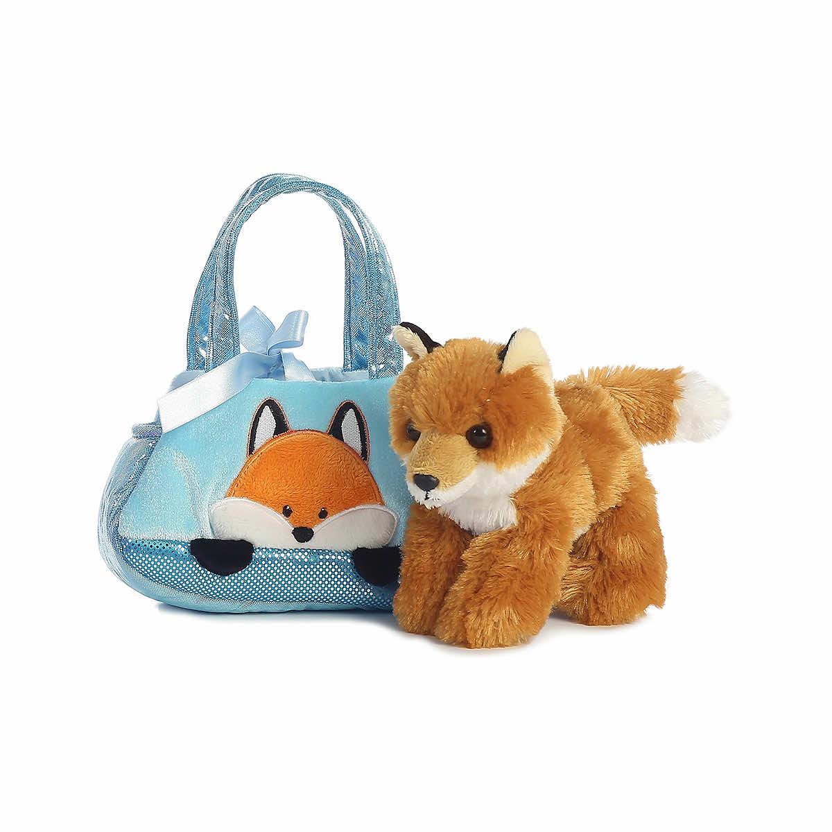  Fancy Pals Peek A Boo Fox Pet Carrier Toy